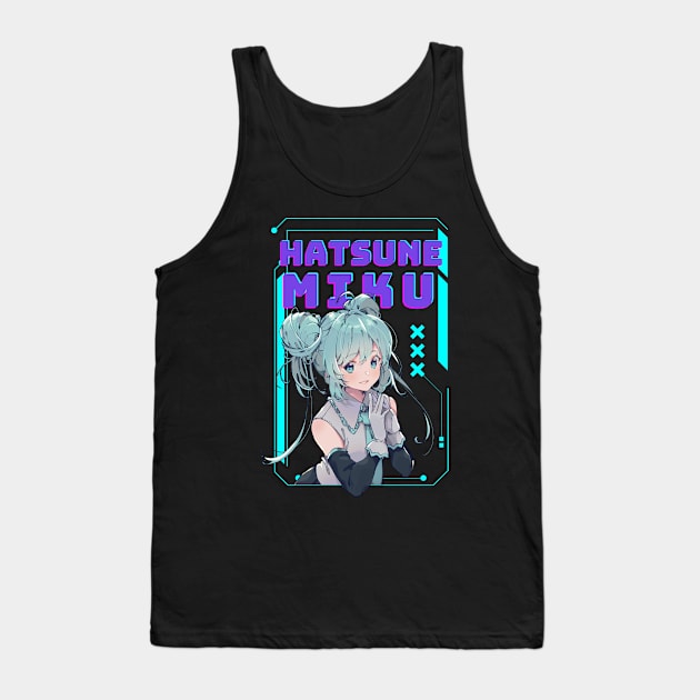 Hatsune Miku Tank Top by Nachoz